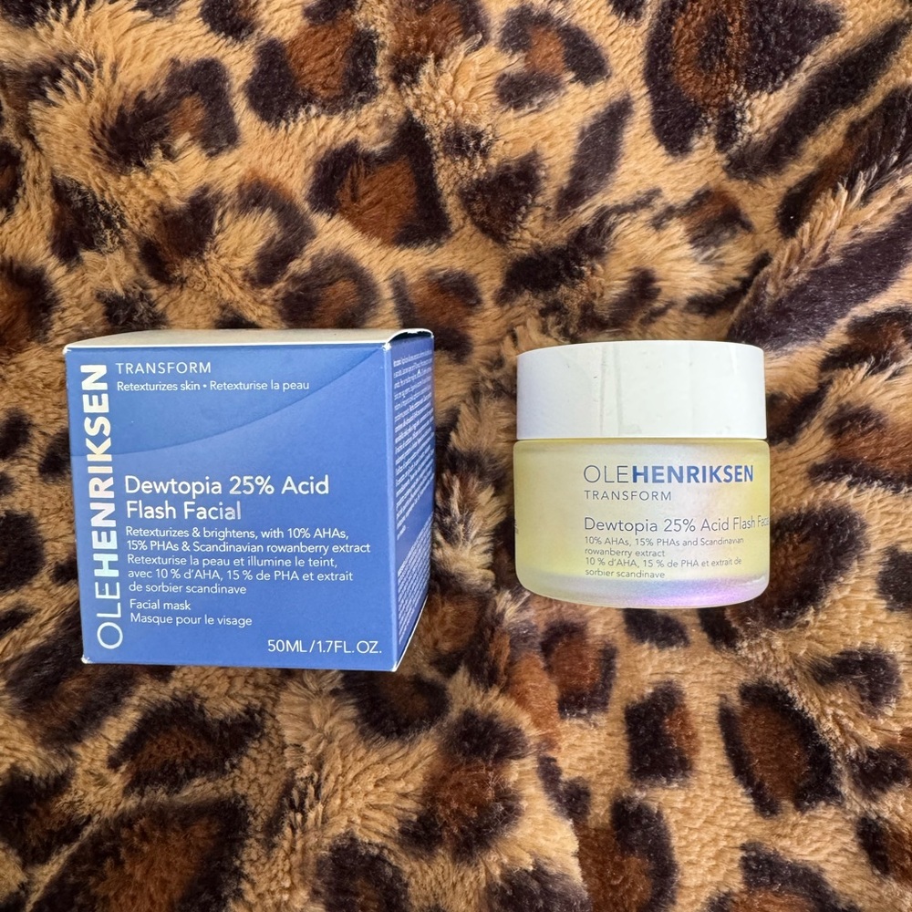 Ole Henriksen Dewtopia 25% AHA + PHA Flash Facial Exfoliating Mask